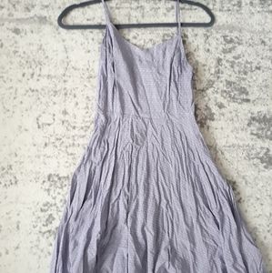 Violet and white Old Navy dress